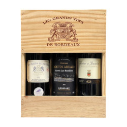 Dárková kazeta - 3 vína z Bordeaux