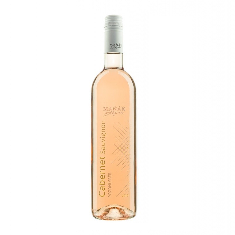 Cabernet Sauvignon rosé 2020, suché, Štěpán Maňák
